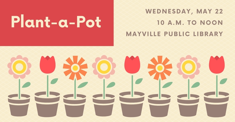 Mehus and Tvedt teaming up for Plant-a-Pot event in support of Mayville Public Library