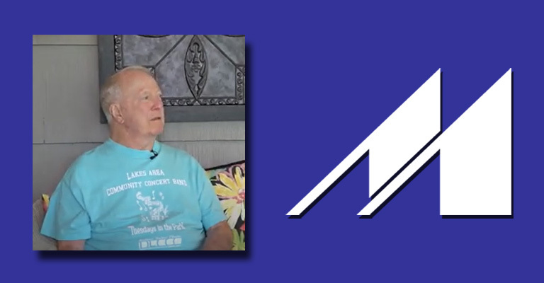 A lifetime of service through music: Gene Gaffney, Mayville State class of 1957