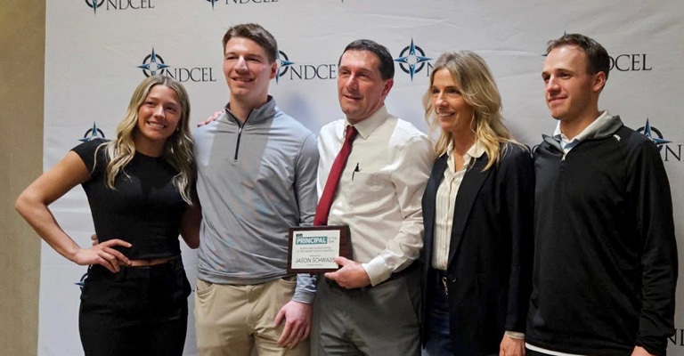 Comet leaders shine: Two MSU Athletic Hall of Famers named Principal of the Year